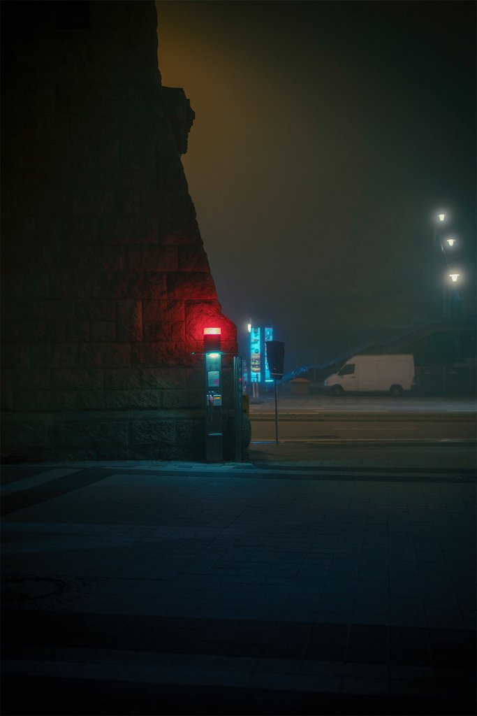 摄影：德国汉堡凌晨四点的雾-BlueDotCC, 蓝点文化创意