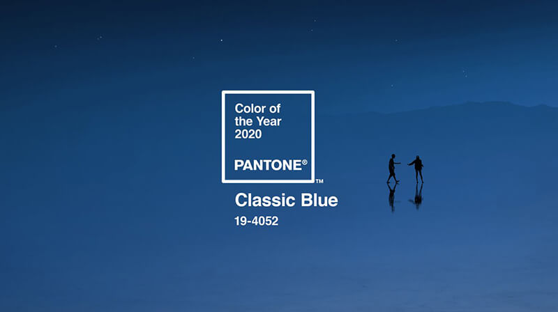 PANTONE 发布 2020 年的年度色：经典蓝