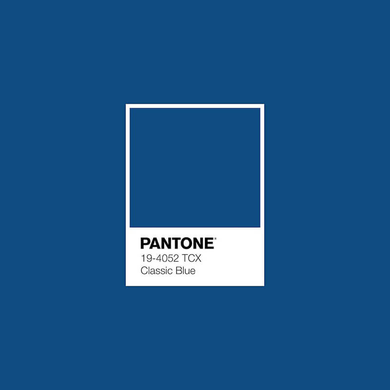 PANTONE 发布 2020 年的年度色：经典蓝