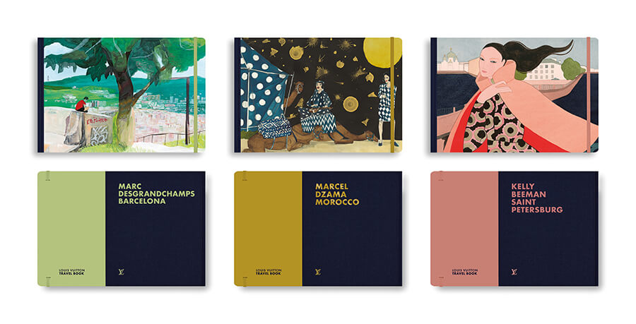 Louis Vuitton《游记》系列带来 3 本别册：《巴塞罗那》、《摩洛哥》和《圣彼得堡》