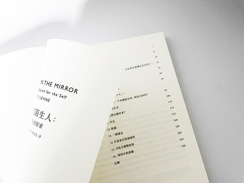 每周一书：罗伯特·莱文《镜子里的陌生人》
